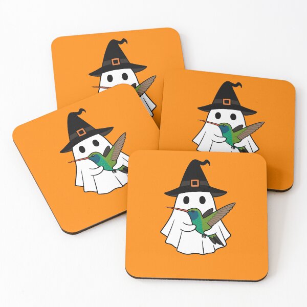 Item preview, Hummingbird Halloween Ghost Witch Hat Animal Lovers Boys Girls Kids designed and sold by FurryHavenPH.