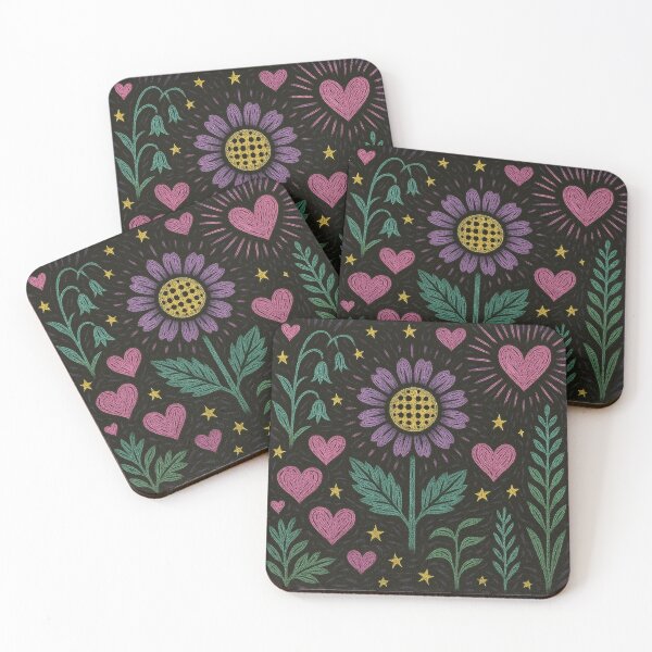 Item preview, Starry Bloom Hearts designed and sold by zzz888.