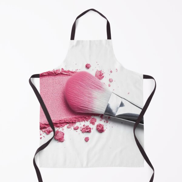 Item preview, Pink powder makeup brush designed and sold by anytka.
