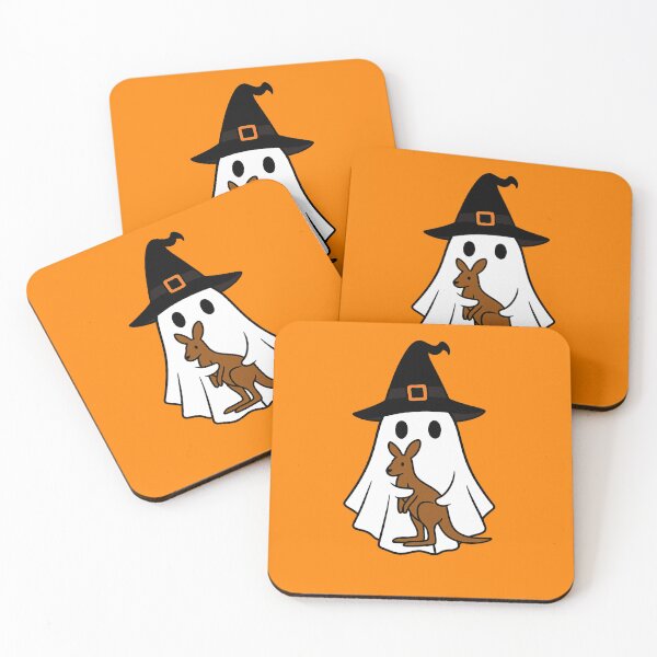 Item preview, Kangaroo Halloween Ghost Witch Hat Animal Lovers Boys Girls Kids designed and sold by FurryHavenPH.
