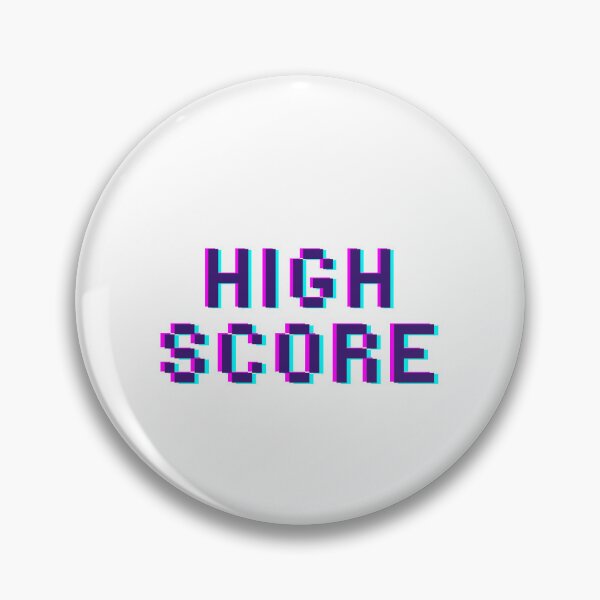 Item preview, High Score Retro Gaming 8-Bit Type designed and sold by OVERSAI.