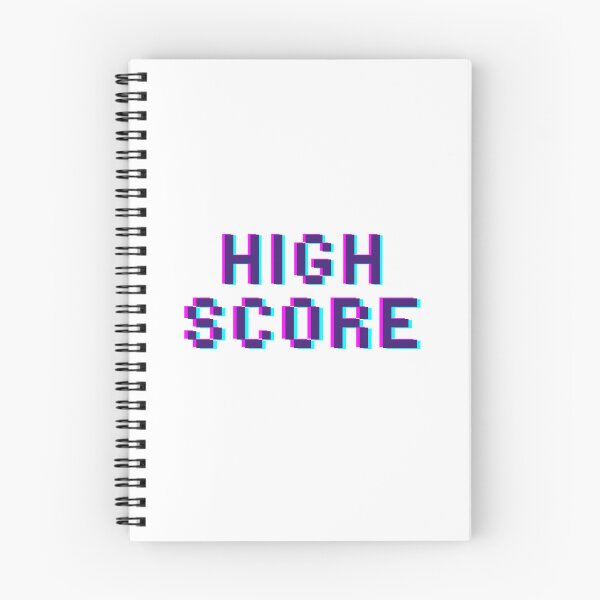 Item preview, High Score Retro Gaming 8-Bit Type designed and sold by OVERSAI.