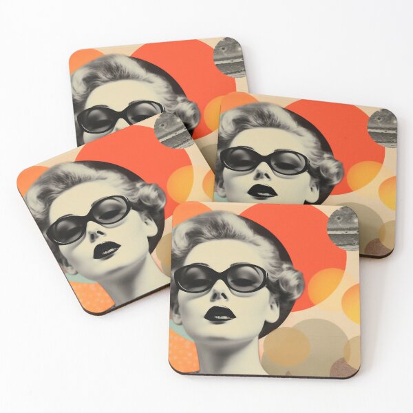 Item preview, Popup poster with woman portrait. Colorful digital art designed and sold by anytka.