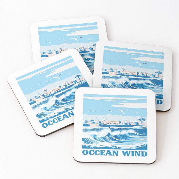 Item preview, Essaouira Breeze – Coastal Morocco Sticker designed and sold by Imaginarium of Chaos falcon88 .