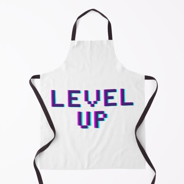 Item preview, Level Up Retro Gaming 8-Bit Type designed and sold by OVERSAI.