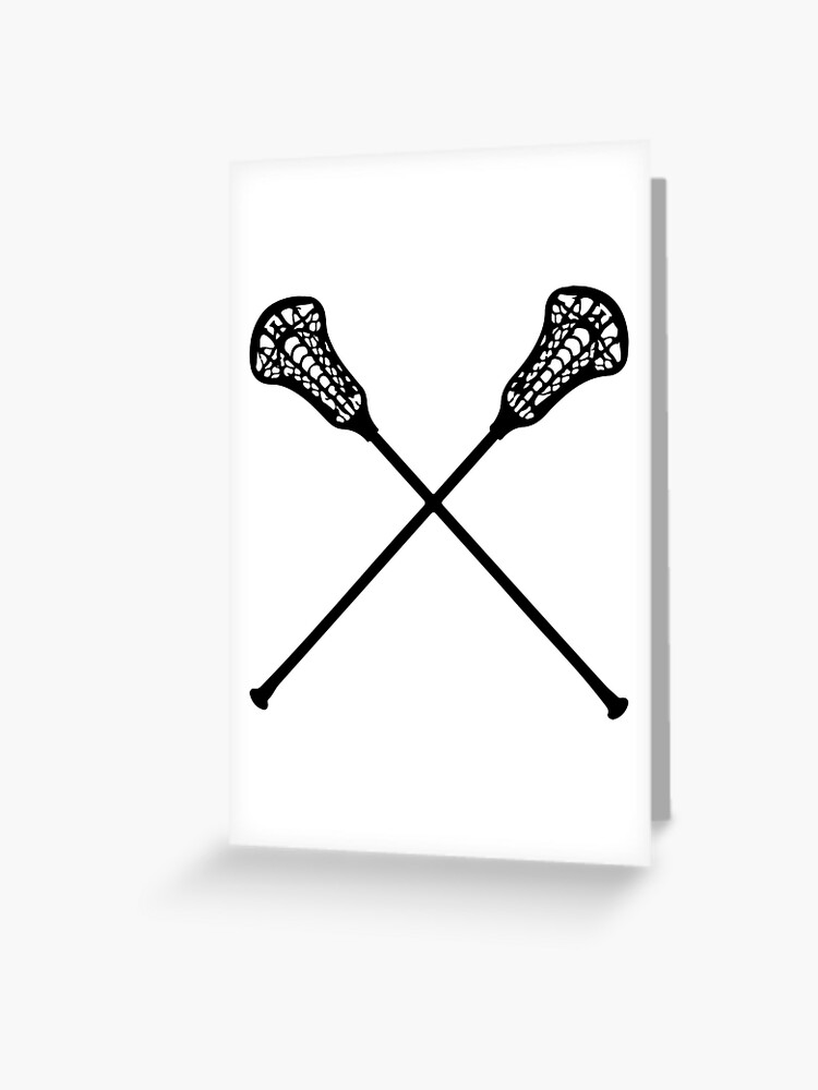 Lacrosse Sticks  Greeting Card for Sale by Molly Gold