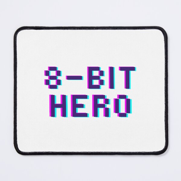Item preview, 8-Bit Hero Retro Gaming 8-Bit Type designed and sold by OVERSAI.