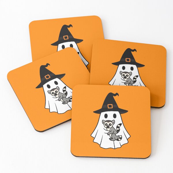 Item preview, Lemur Halloween Ghost Witch Hat Animal Lovers Boys Girls Kids designed and sold by FurryHavenPH.