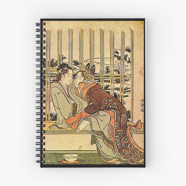 Item preview, 'Couples' by Katsushika Hokusai (Reproduction) designed and sold by Classic Visions Gallery.
