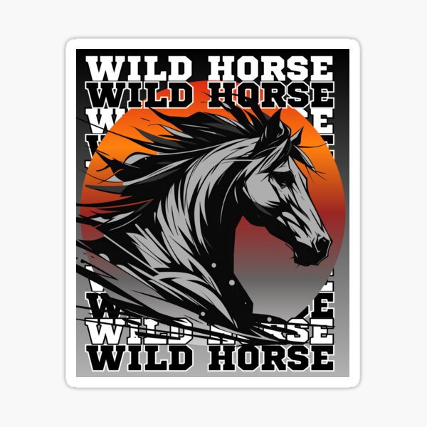 Item preview, Wild Horse designed and sold by maistendencias.