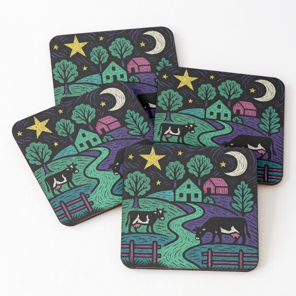 Item preview, Starry Farm Night designed and sold by zzz888.