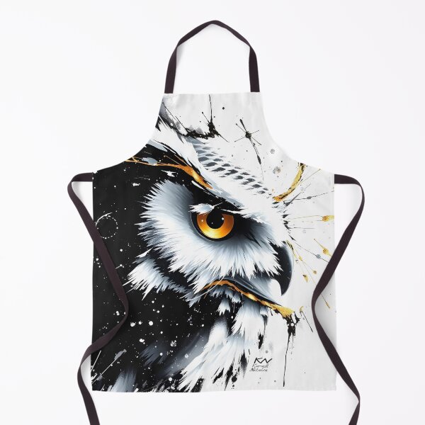 Item preview, White & black owl designed and sold by nataliakuruch.