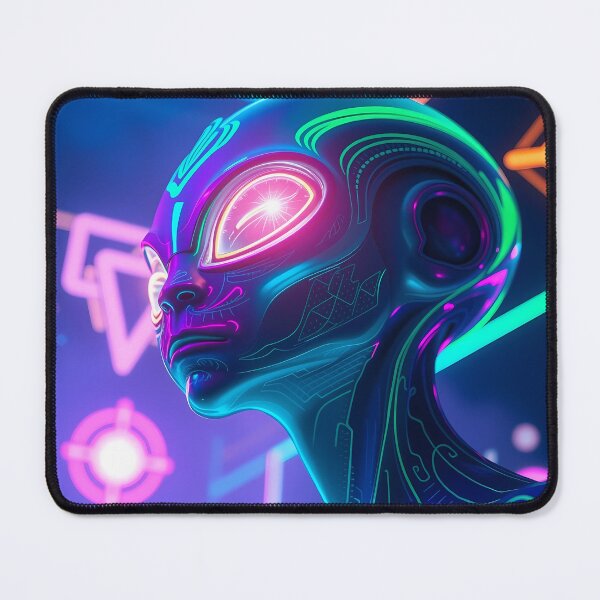 Item preview, Neon Visitor designed and sold by AlienButterfly.