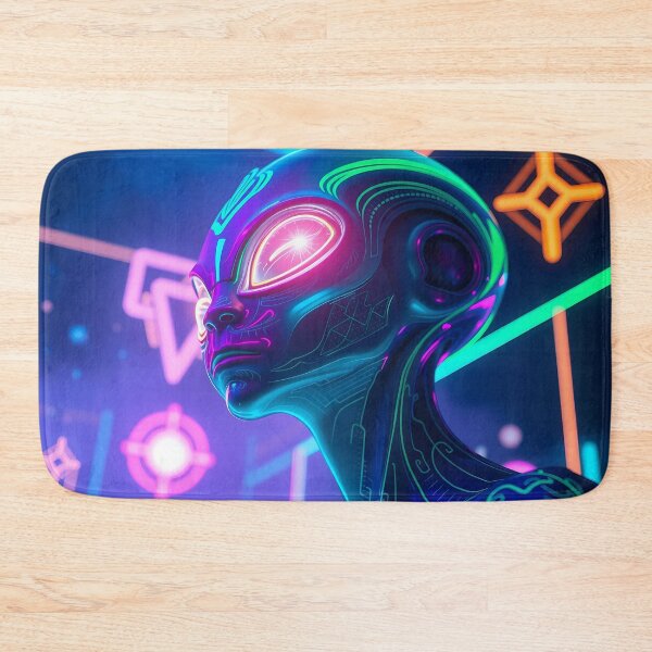 Item preview, Neon Visitor designed and sold by AlienButterfly.