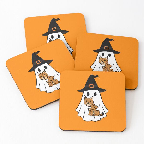 Item preview, Lynx Halloween Ghost Witch Hat Animal Lovers Boys Girls Kids designed and sold by FurryHavenPH.