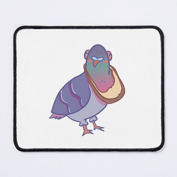Item preview, pigeon with bread designed and sold by Lilla23.