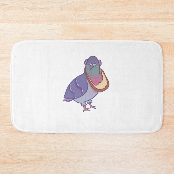Item preview, pigeon with bread designed and sold by Lilla23.