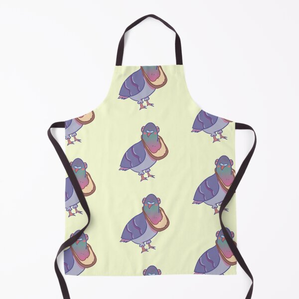 Item preview, pigeon with bread designed and sold by Lilla23.