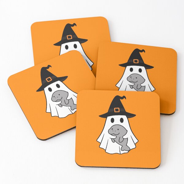 Item preview, Manatee Halloween Ghost Witch Hat Animal Lovers Boys Girls Kids designed and sold by FurryHavenPH.