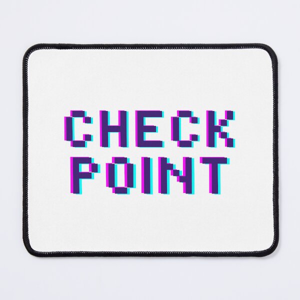 Item preview, Check Point Retro Gaming 8-Bit Type designed and sold by OVERSAI.
