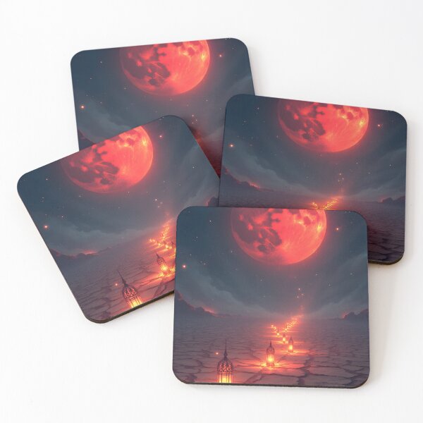 Item preview, Pathway to the Crimson Moon designed and sold by oanaunciuleanu.