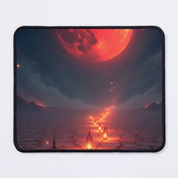 Item preview, Pathway to the Crimson Moon designed and sold by oanaunciuleanu.