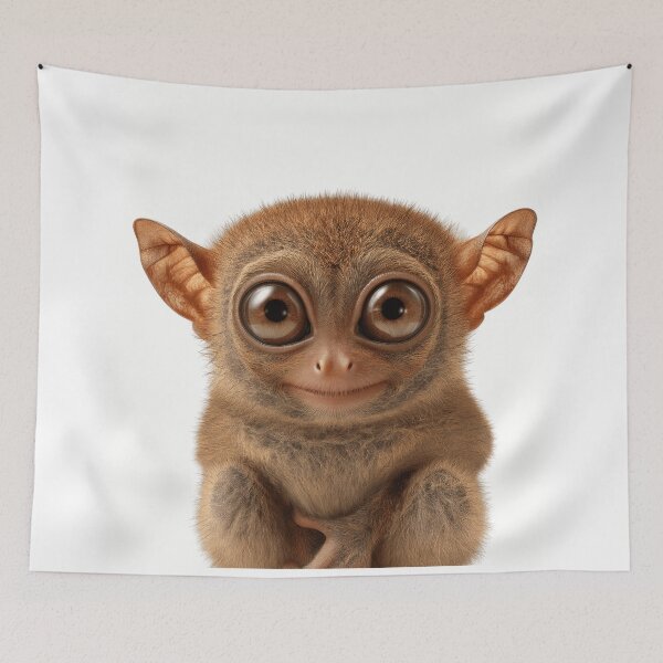 Item preview, Adorable Baby Tarsier for Cute Tarsier lovers designed and sold by LazyOwlStore.