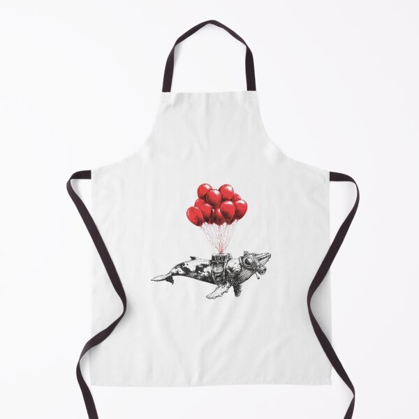 Item preview, Banksy Whale with Gas Mask and Balloons - Pollution Escape designed and sold by hamishby.