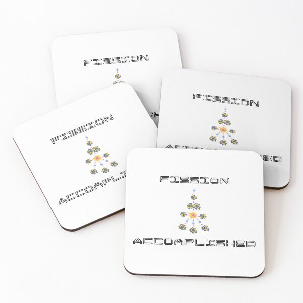 Item preview, Fission Accomplished Funny Nuclear Engineer Pun designed and sold by ThePungineer.