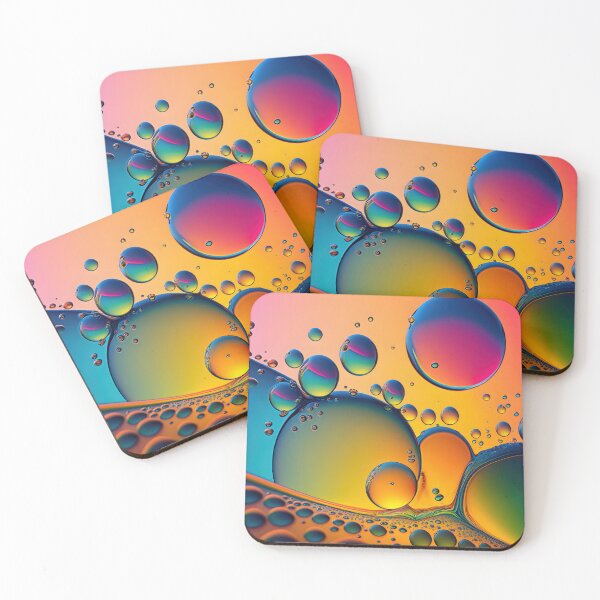 Item preview, Wallpaper background with circles in the rainbow-colored background designed and sold by anytka.