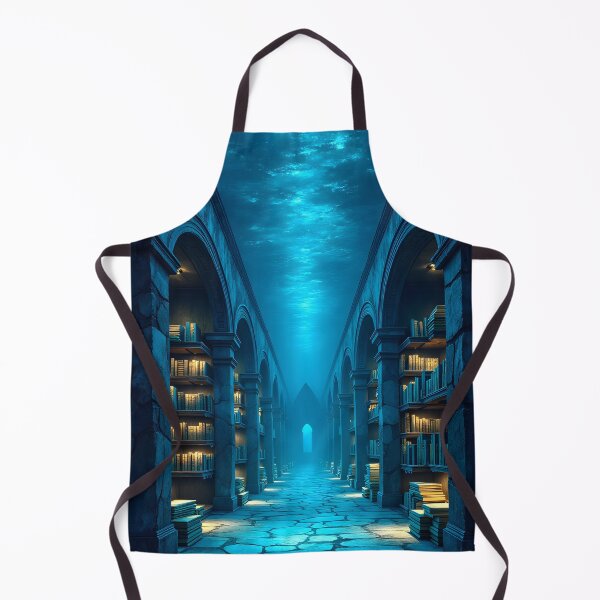Item preview, The Infinite Library of the Deep designed and sold by oanaunciuleanu.