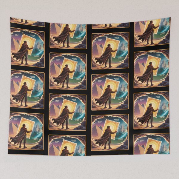 Item preview, Temporal Post designed and sold by DreamVibeShirt.