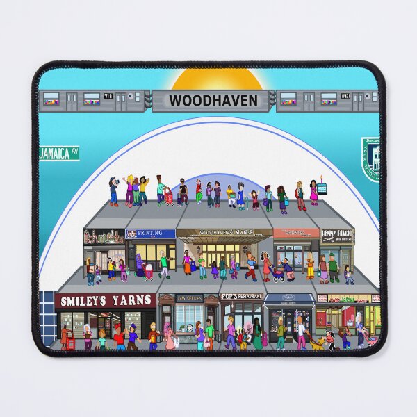 Item preview, The Hustle and Bustle of Woodhaven Queens NY 11421 designed and sold by Deborah Camp.