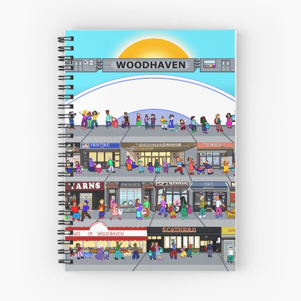 Item preview, The Hustle and Bustle of Woodhaven Queens NY 11421 designed and sold by Deborah Camp.