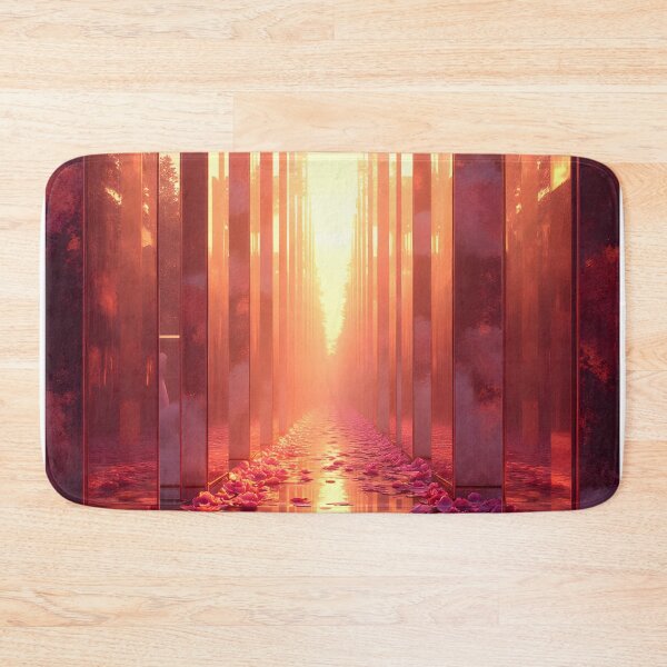 Item preview, Ethereal Passage Through Reflective Pillars designed and sold by oanaunciuleanu.