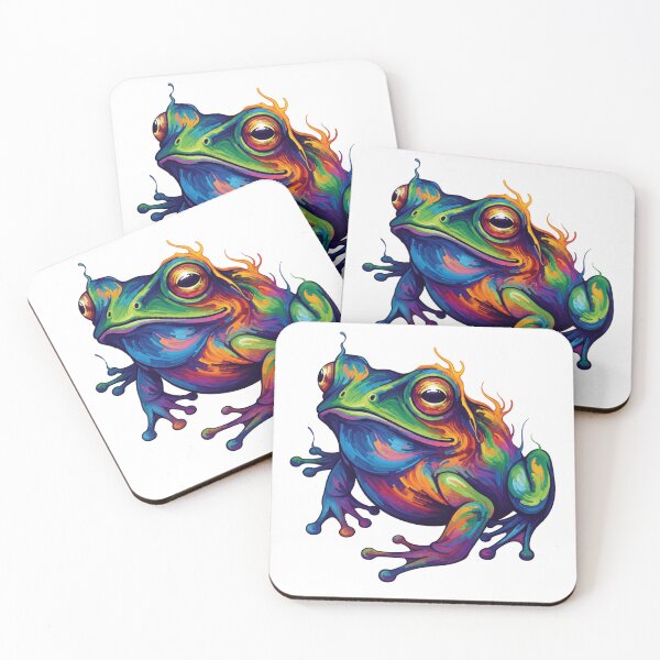 Item preview, Vibrant Abstract Frog designed and sold by SportKI.