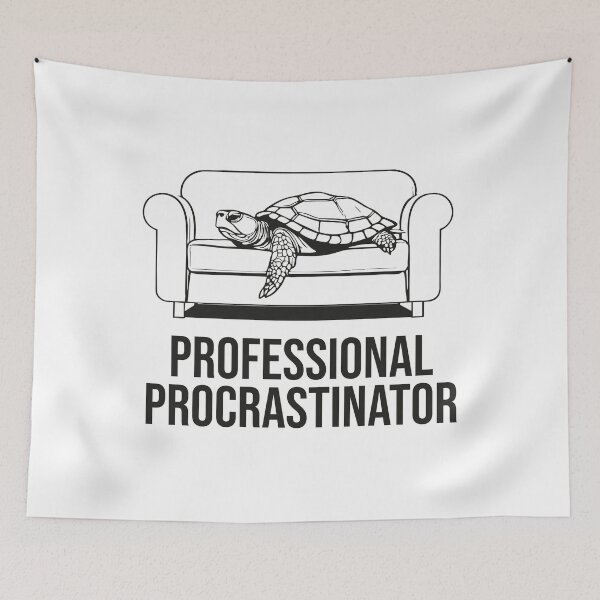 Item preview, Professional Procrastinator designed and sold by TheBooDesign.