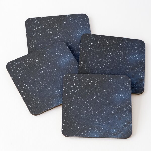 Item preview, a beautiful starry night sky scene drawing  designed and sold by NivyasArtistry.