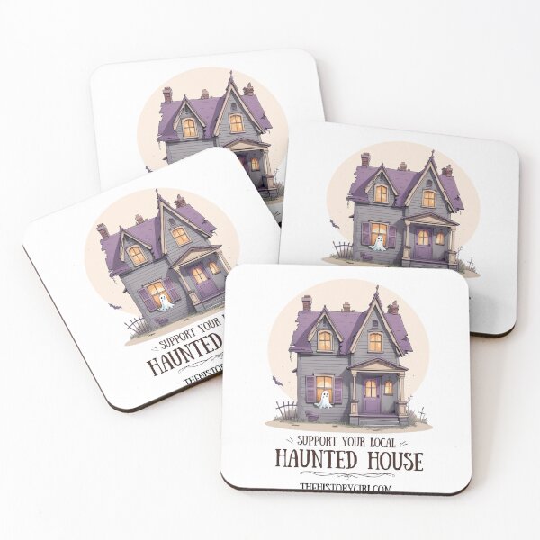 Item preview, Support Your Local Haunted House – Cozy and Spooky designed and sold by The-HistoryGirl.