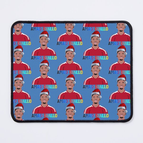 Item preview, Amad Diallo Christmas illustration designed and sold by ZooStateofMind.