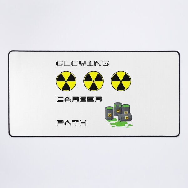Item preview, Glowing Career Path Funny Nuclear Engineer Pun designed and sold by ThePungineer.