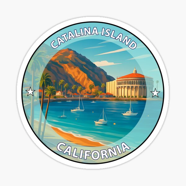 Item preview, Catalina Island - California designed and sold by inkNext.
