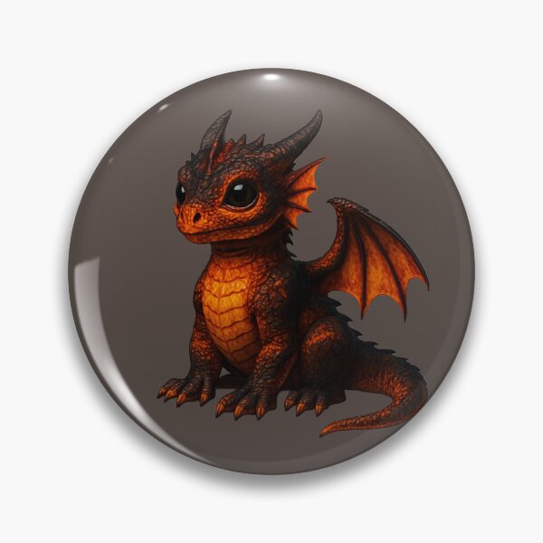 Item preview, Dragon Hatchling Lava Edition designed and sold by Woven-myth.