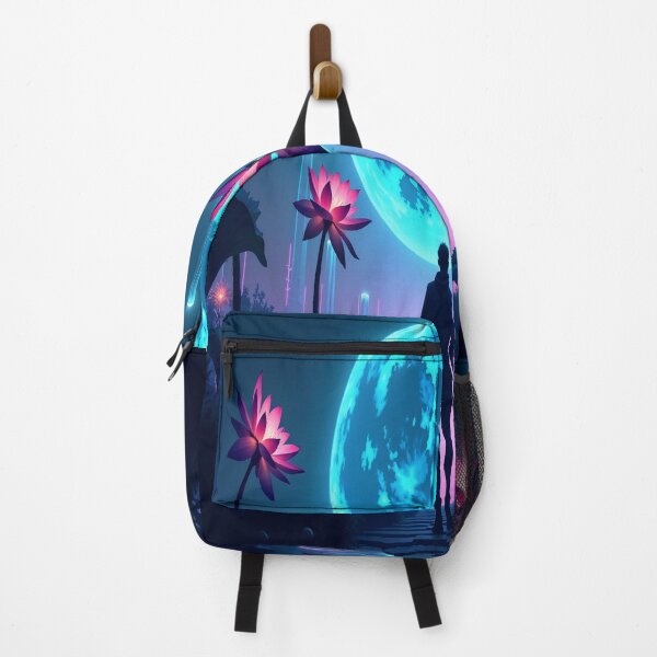 Item preview, Cyberpunk Botanist Digital Greenhouse Silhouette Art designed and sold by Aicrag-Shop.