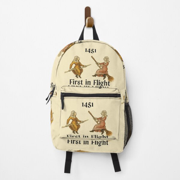 Item preview, First in Flight – 1451 Witch Illustration Tribute designed and sold by Where Troubles Melt Like Lemon Drops.