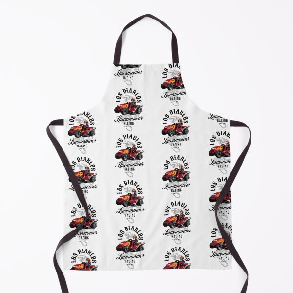 Item preview, Lawnmower Racing - Los Diablos - Black - Lawn Mower Racing designed and sold by RaceDayRags.