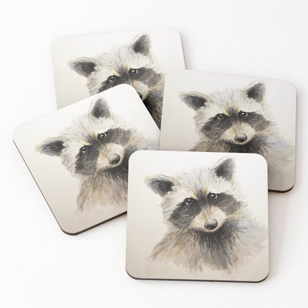 Item preview, Curious Racoon designed and sold by HammerPen.
