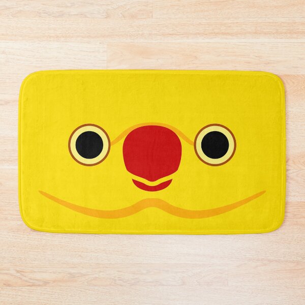 Item preview, The face of a yellow female Rose-ringed parakeet designed and sold by INKOYADO.