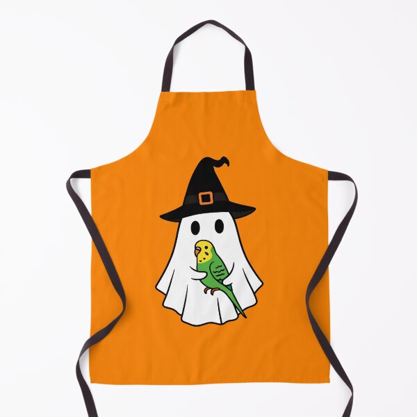 Item preview, Parakeet Bird Halloween Ghost Witch Hat Animal Lovers Boys Girls Kids designed and sold by FurryHavenPH.