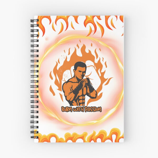 Aperçu de l'œuvre Brûle avec passion Flamme de combattant féroce créée et vendue par Dexro.